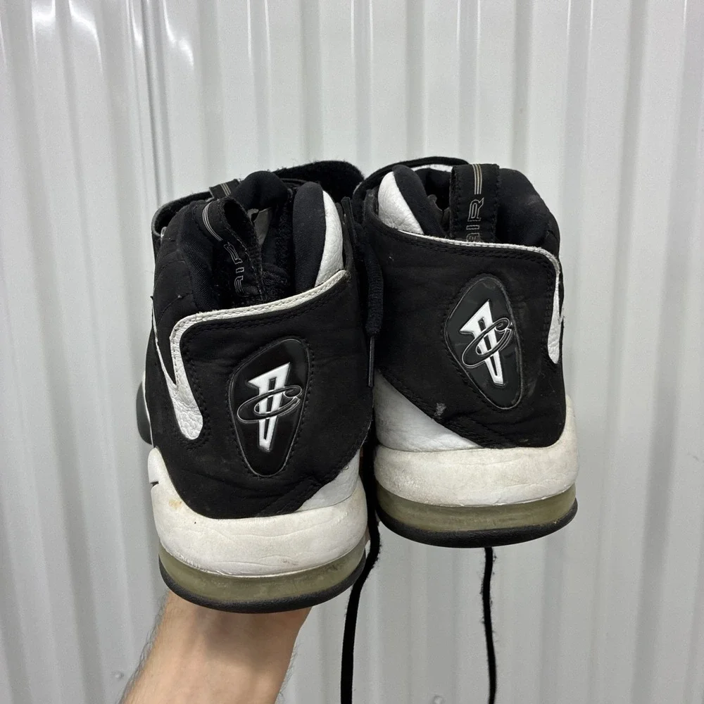 Nike Air Max Penny IV 4 Black White 2005 Men's Size 14 Sneakers Only 312455-001